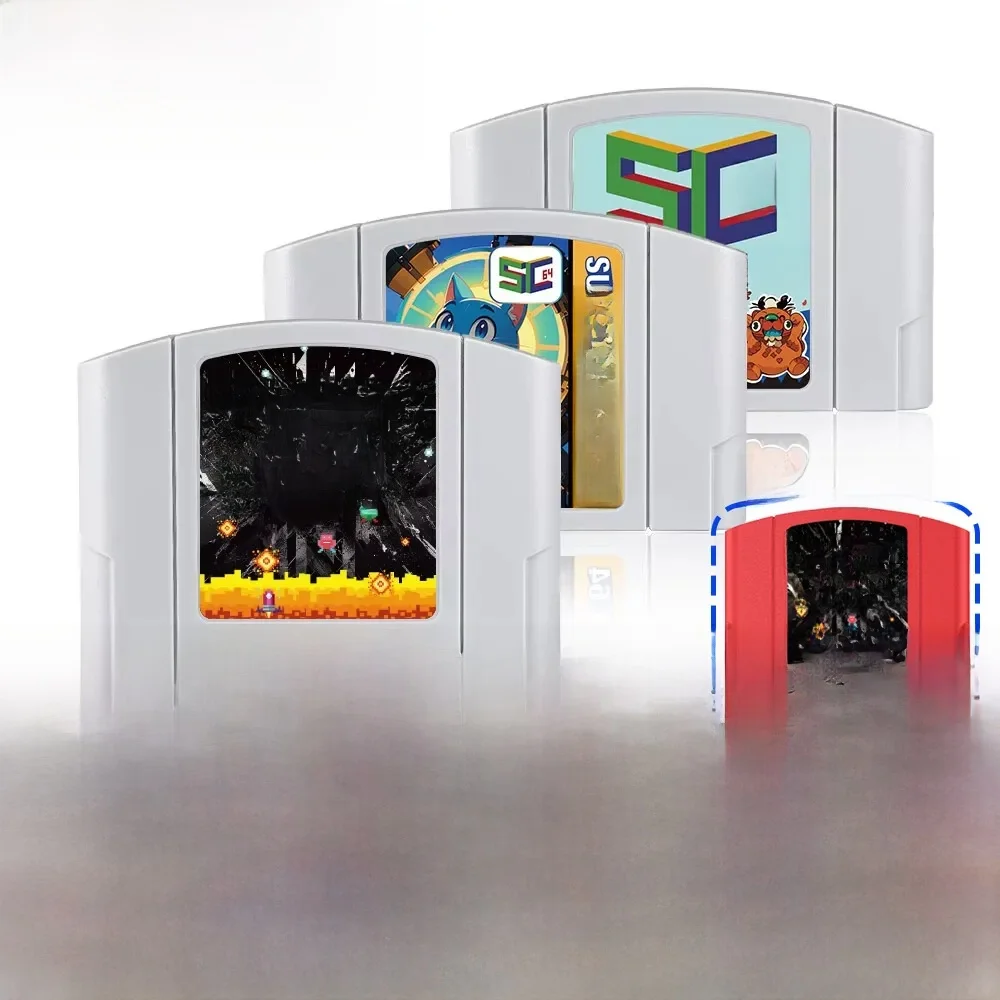 5400 In 1 SummerCart 64 Game Card Voor N64 Retro Game Cartridge ED 64 Voor Nintendo 64 Met 32 GB TF-kaart Geen Regio Beperking - afbeelding 2