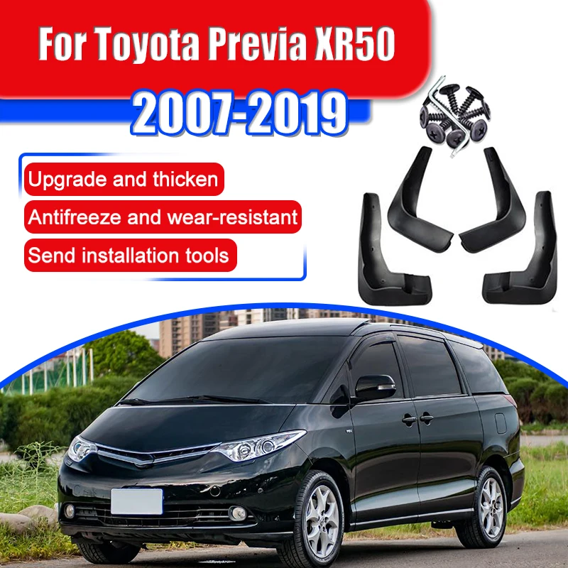 For Toyota Previa Estima Tarago XR50 2007~2019 2008 2010 Mudguard Mud Flaps Guard Splash Flap Mudguards Fender Car Accessories