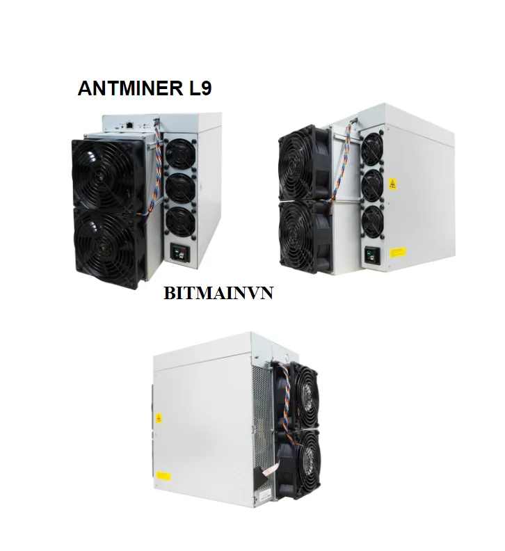 AB COMPRE 2 OBTENGA 1 GRATIS NUEVO Antminer L9 Scrypt King - Unboxing, configuración, ruido, consumo de energía