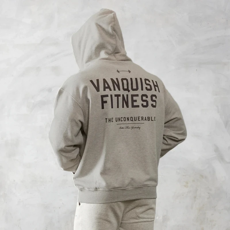 Spring Autumn Fashion Hoody for Men Gym Sports Fitness Oversized Pullover Hoodie Bodybuilding Sportswear Training Men\'s Clothing