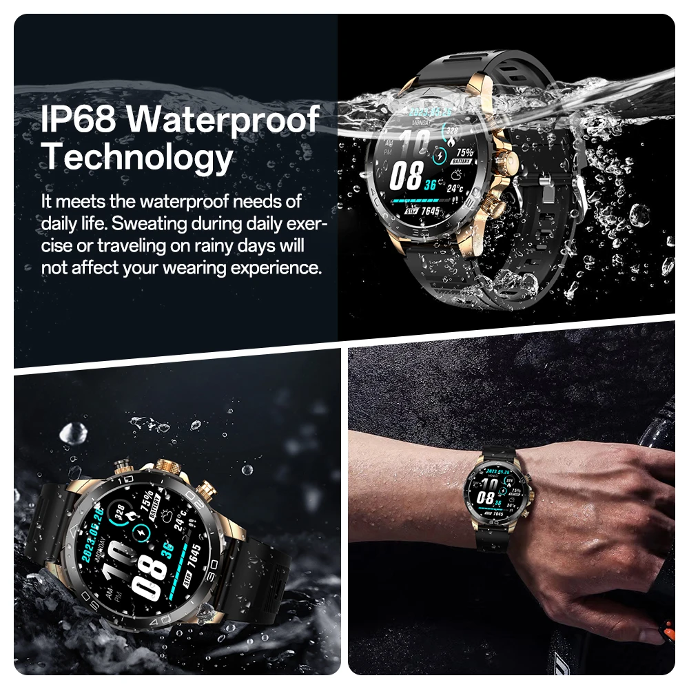 Aolon Luxor Classic Smart Watc - Smartwatch Digital Watches For Men 评论和价格