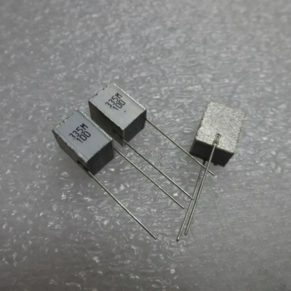 5pcs/lot EPCOS 3.3uf 100v 3u3f 335 M Brand New 7.5mm Layered Film Capacitor (Height: 11mm)