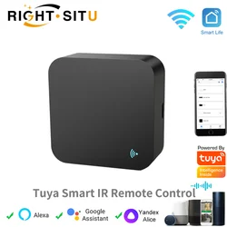 Télécommande IR wifi universelle infrarouge Tuya pour contrôle de maison intelligente pour TV DVD AUD AC fonctionne avec Amz Alexa Google home