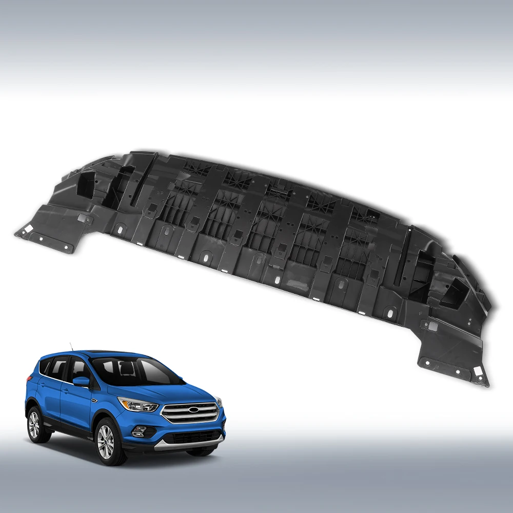 

Car Front Engine Splash Shields Lower Fit for 2017-2019 Ford Escape Gj5Z8310Aa Fo1228143 Pp Plastic Strong Durable Sturdy Exterior