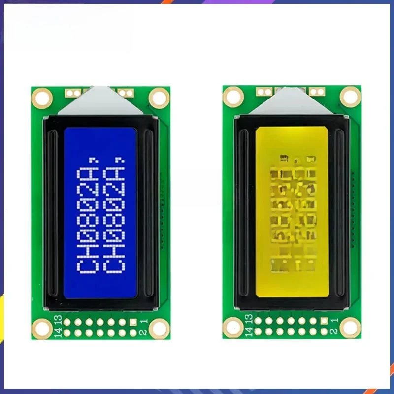 Estardyn 0802 LCD 8x2 caractères Module d'affichage LCD 5V LCM rétro-éclairage bleu pour Arduino