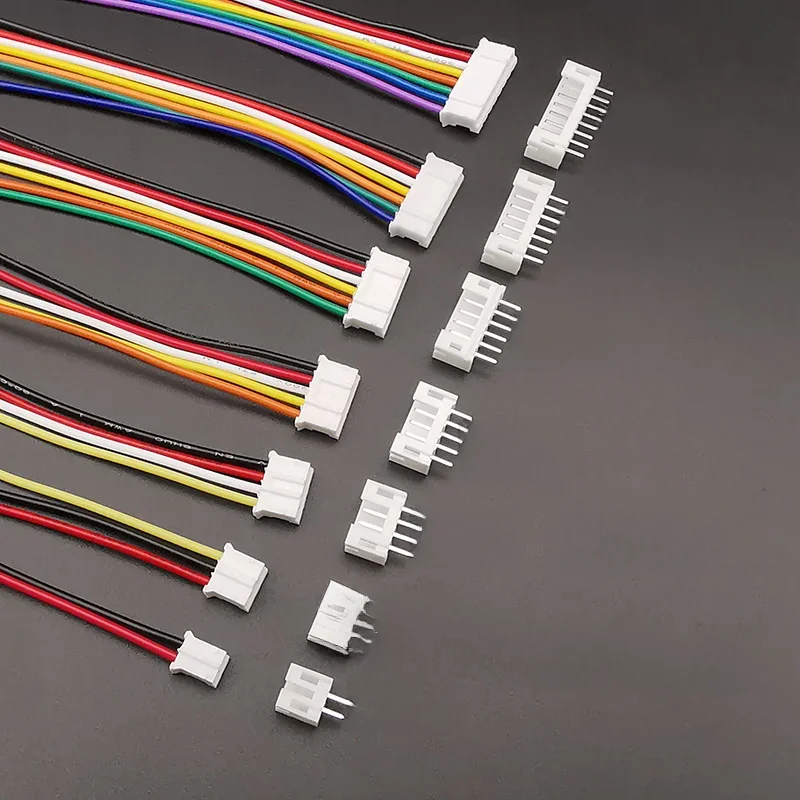 5 ensembles Mini petit Micro JST 2.0mm PH2.0 mâle femelle connecteur 2/3/4/5/6/7/8 broches prise avec fils de terminal prise de câble 26AWG