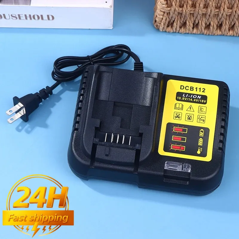 DCB112 2A Lithium Battery Charger For Dewalt 10.8V 12V 14.4V