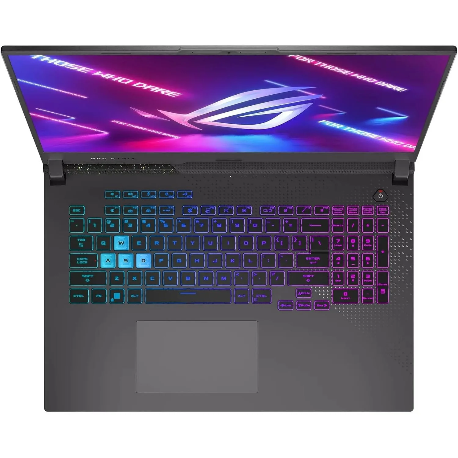 كمبيوتر محمول للألعاب Asus-ROG Strix G17 مع ماوس للألعاب ، AMD Ryzen 9 7845HX ، NVIDIA RTX ، 64GB RAM ، 4-SSD ، Windows 11 Pro ،