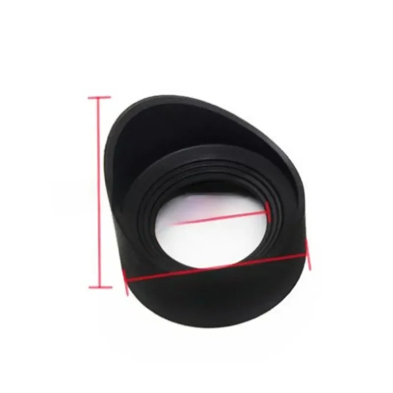 2 SZT. 42-48mm Gumowe osłonki na okulary do lornetek, osłonki na okulary do mikroskopów, pasują do 8X42 10X42 10X50 20X50 — zdjęcie 2