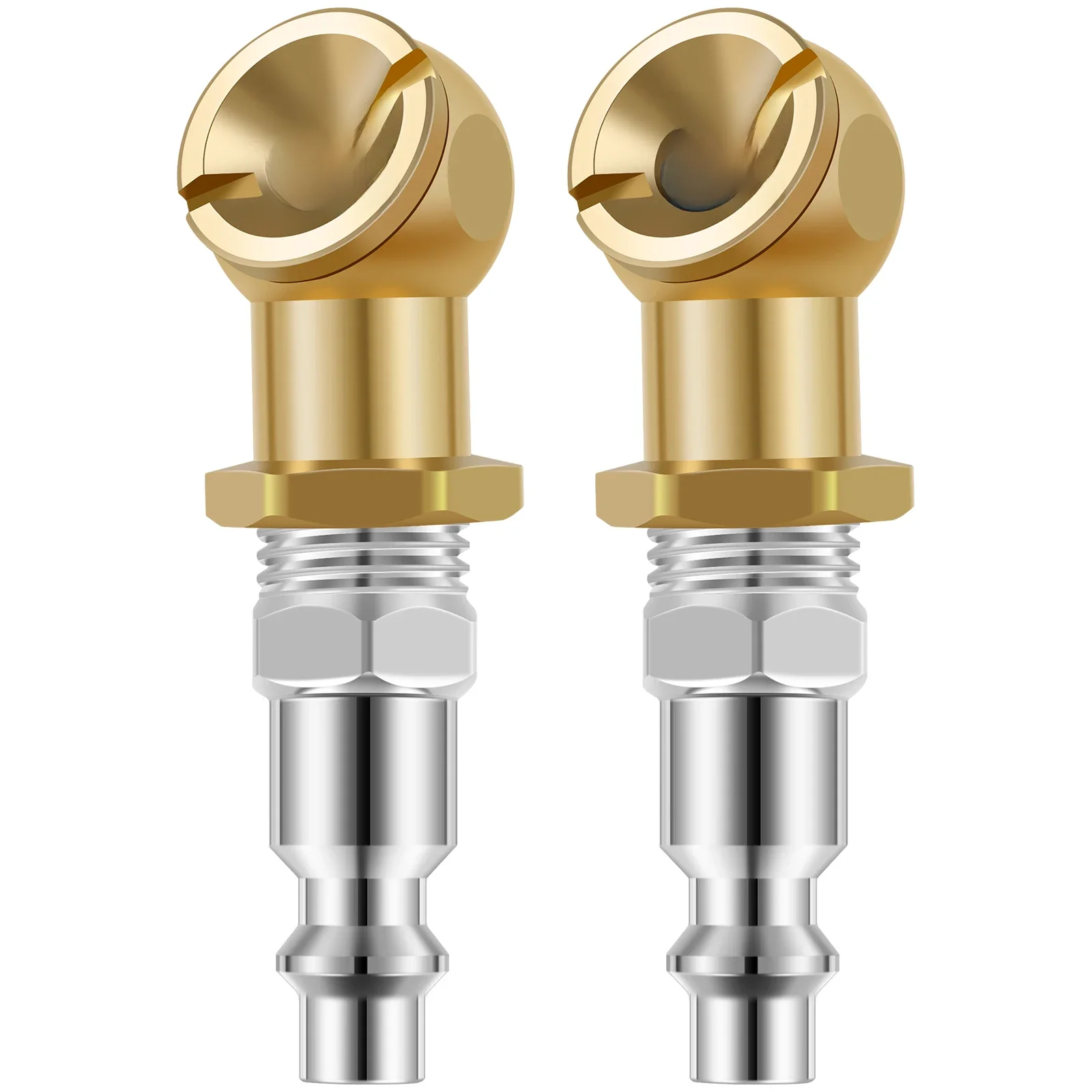 AliExpress Toorise Ball Inflator Air Chuck Set Brass 1/4NPT Air Compressor Tire Inflator Attachment Inflator for Car Truck Quick Gas pipe Bicycle