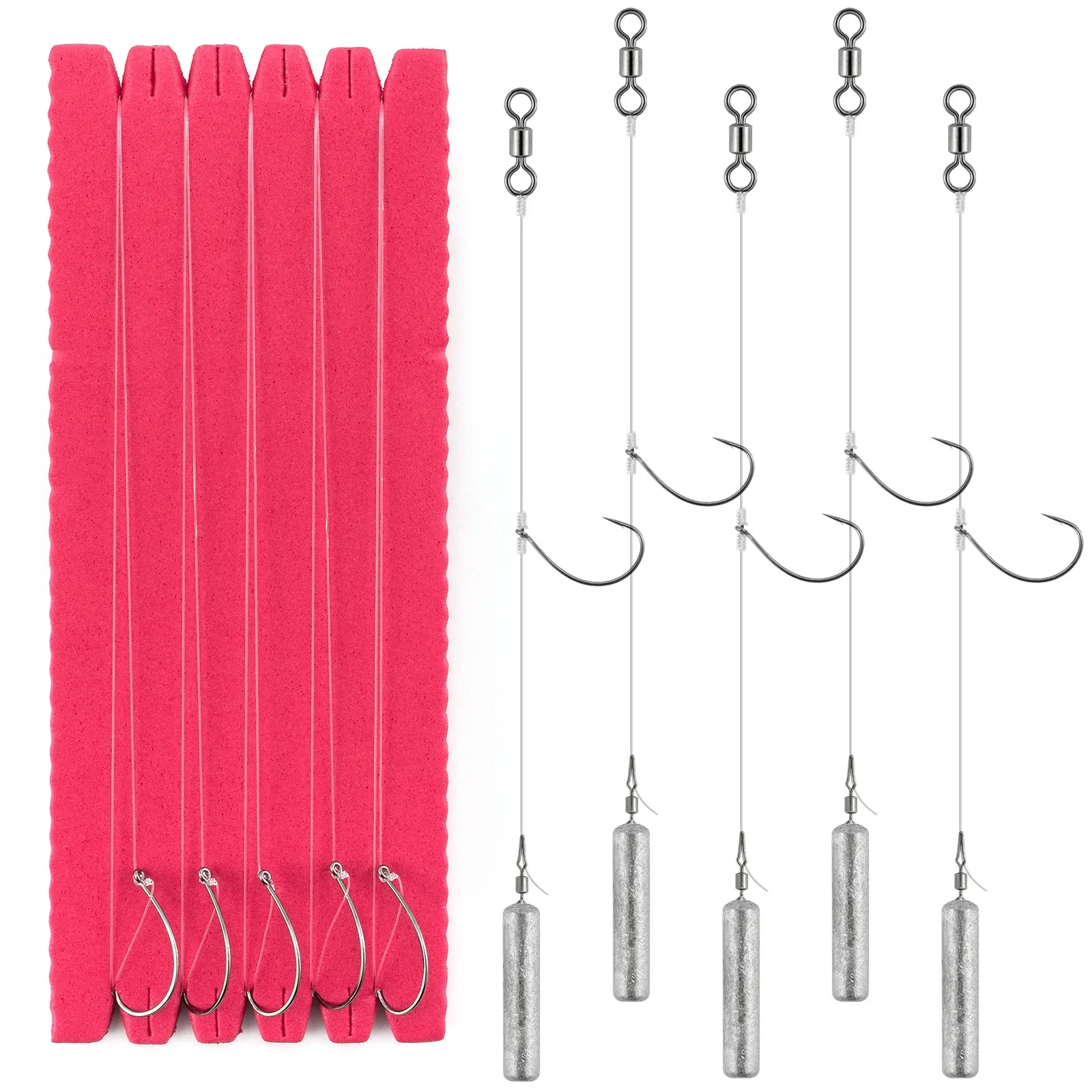10 stücke Angeln Gewicht Platinen Blei Drop Shot Haken Angelschnur Swivel für Texas Rig Weiche