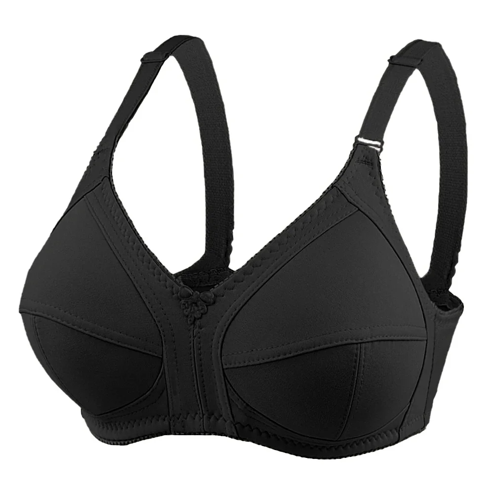 Seksowna bielizna biustonosz 80C-105F biustonosz damski bielizna bezszwowa oddychająca bawełniana bralette top duży rozmiar 80E 85E 90E 95E 105E C01 — zdjęcie 2
