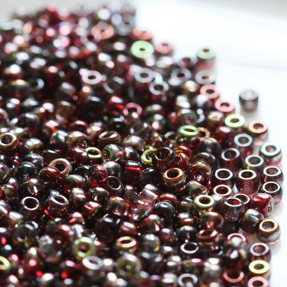 10 Grams Japanese Miyuki 8/0 Seed Beads - 3mm (8M3)