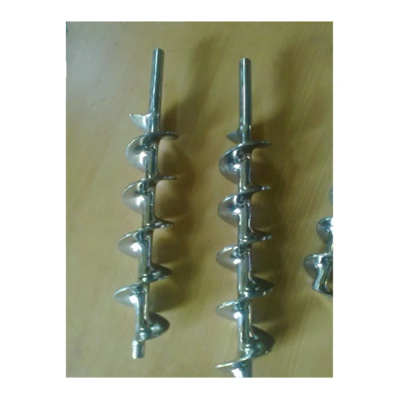 Custom Auger Screw Shaft Helicoid Cold Rolled Continuous 316 304 Stainless Steel Small Flexible Screw Auger for Grain Conveyor