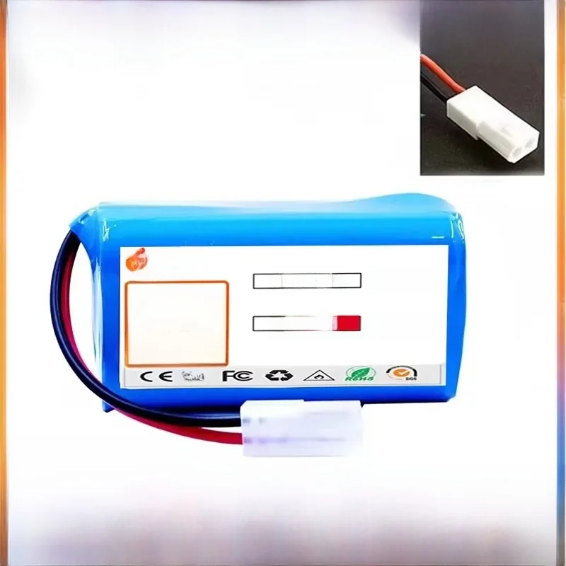Batterie 4S1P 14.4V 12800mAh H18650CH R30 R35 Eddie ion pour XIAOMI MIJIA Mi Robot Aspirateur-Vadrouille Essential G1 MJSTG1, SKV4136GL, Nouveau