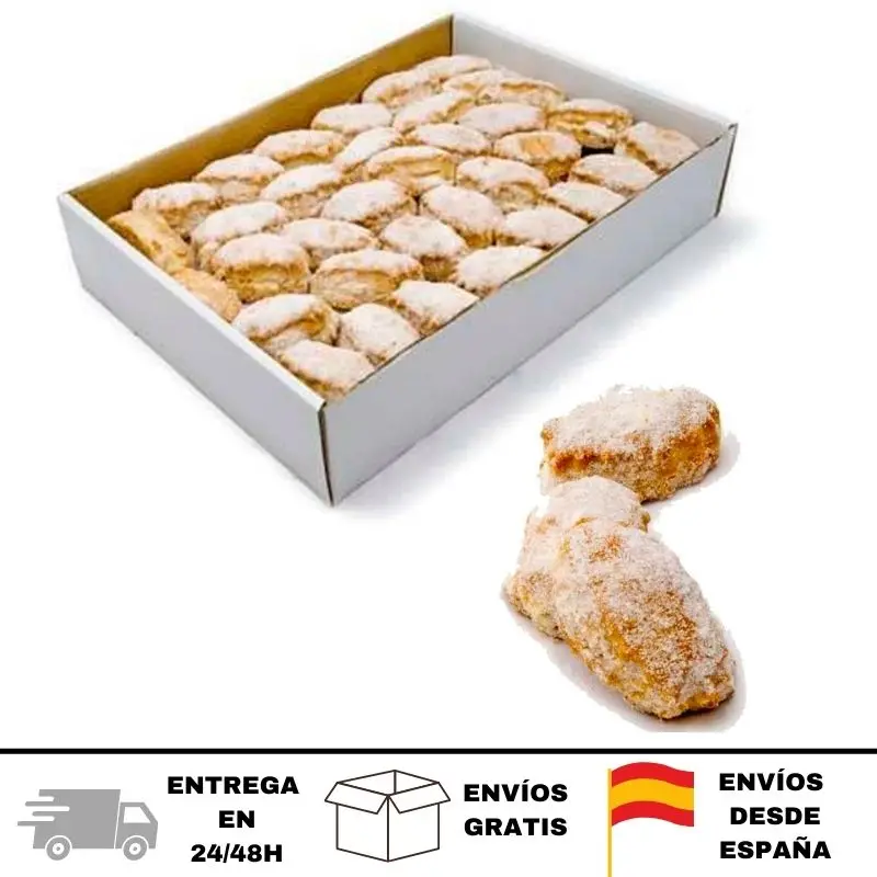 LAPASION-colorato Mantecados artesanos style | Manchegos | 2.5Kg | Stile Artigianale pasticceria del prodotto.