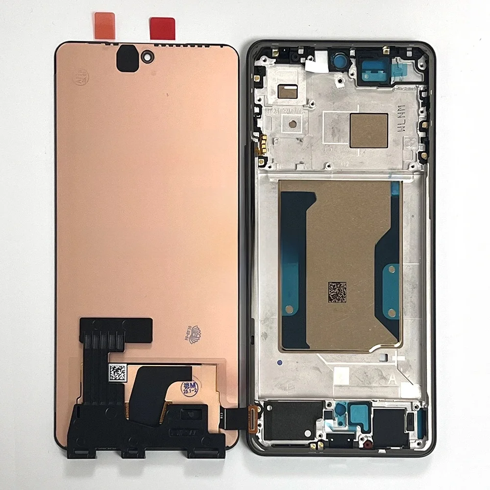 6.  78" Oryginalny AMOLED Ekran LCD V2338A do Vivo iQOO Neo 9 5G, Ekran do iQOO Neo 9 Pro 5G/ Neo 9s Pro+ z Ramką — zdjęcie produktu 7