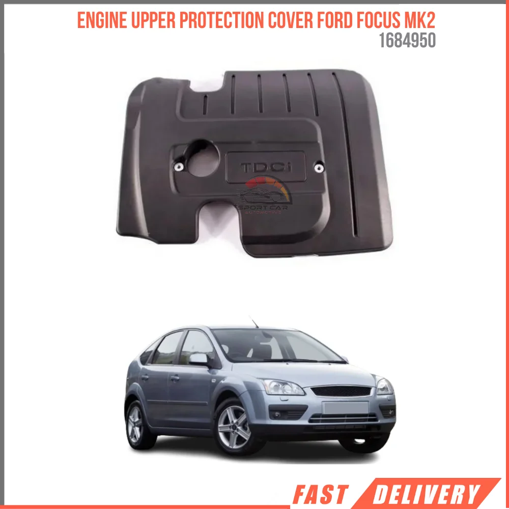 

For Engine upper protection cover Ford Focus Mk2 2004-2009 CMAX 2003-2001 1.6 TDC Oem 5m5q6nae AE 1684950