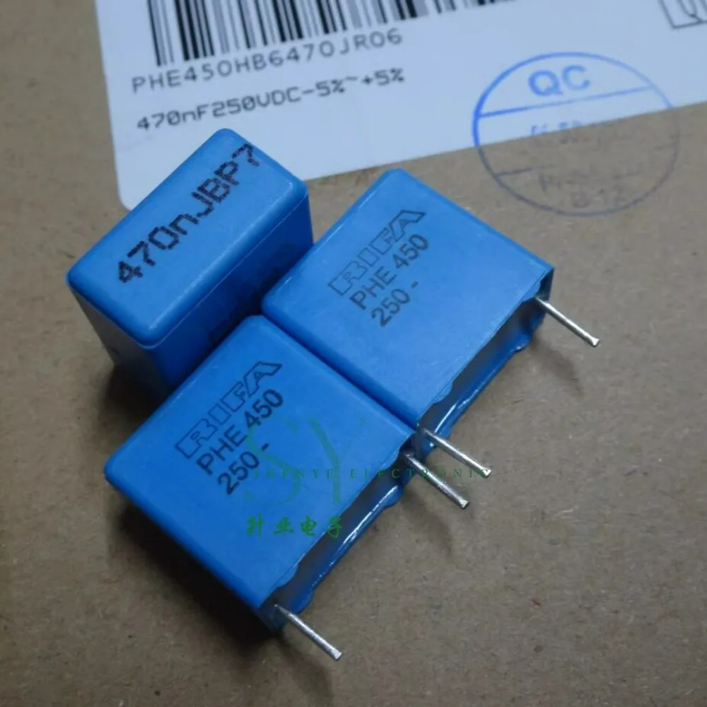 

5pcs/lot RIFA PHE450 0.47uf 250v 470nf u47 474 J Brand New 15mm Film Capacitor PHE450HB6470JR06