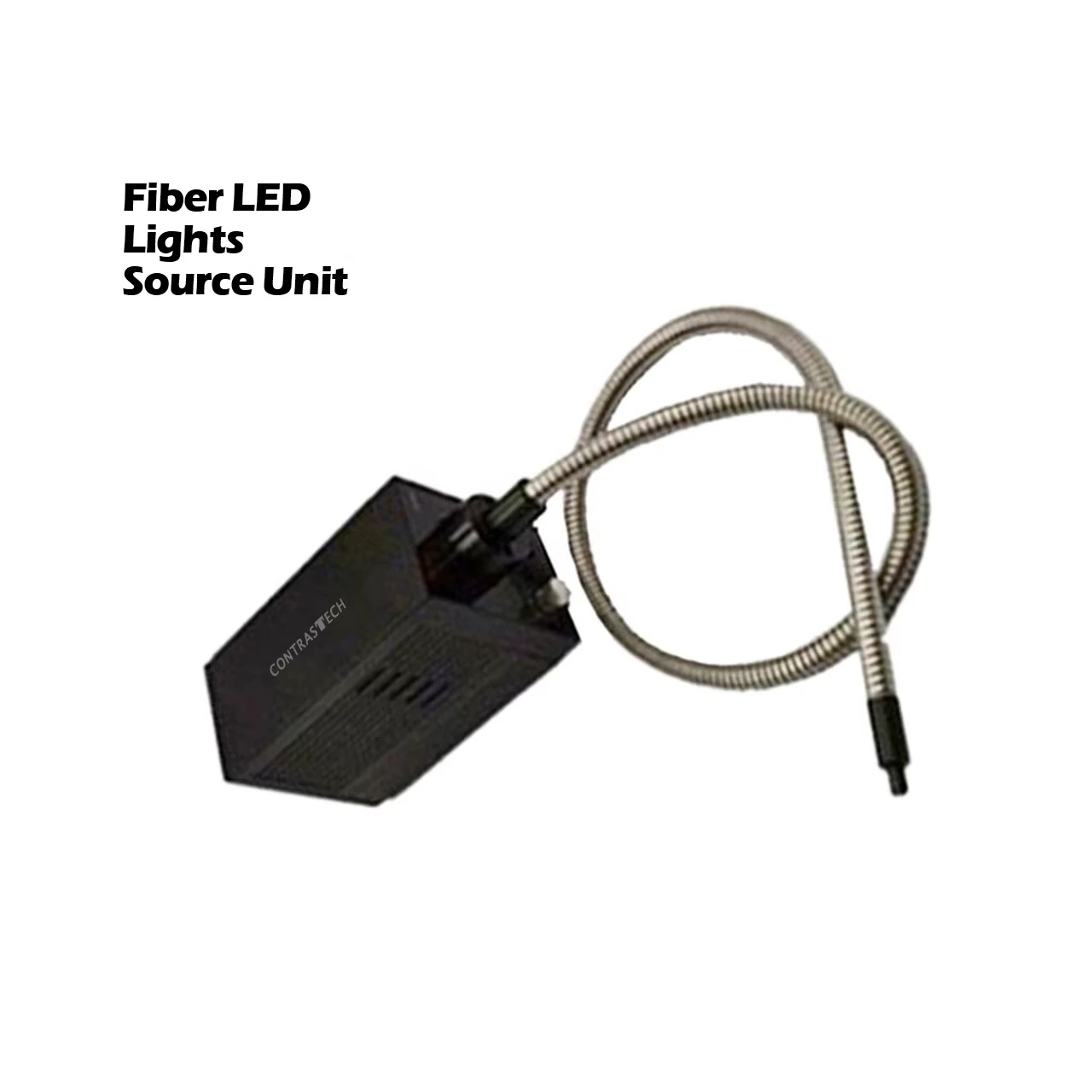 24VDC 100W LED Fiber Optic Cold Light Source Replace Halogen Lamp White Adjustable Industrial Microscope Illuminator CONTRASTECH