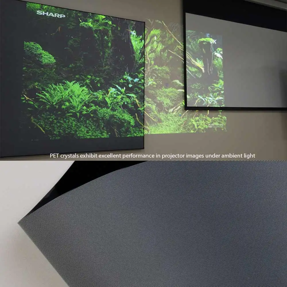 135 Inch ALR UST Projector Screen 16:9 Fixed Frame Grey Anti Light Projetion Screen for Ultra Short Throw Laser Projector 4K