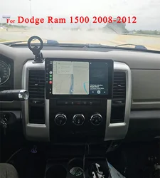 8Core 8G+128G Carplay Auto Car Radio Audio Stereo Tape HU Head Unit For Dodge Ram 1500 2008-2012 GPS DVD Car intelligent systems