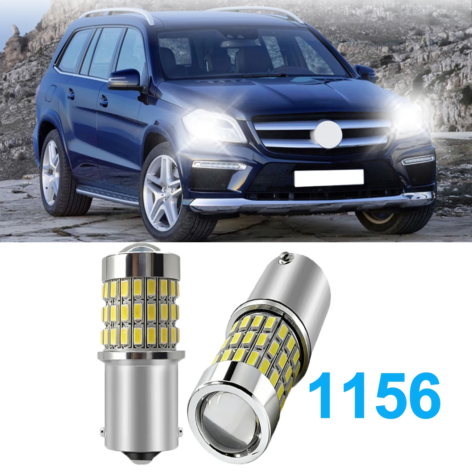 

1156 BA15S Светодиодные дневные ходовые светодиодные лампы, супер яркие для резервных фонарей заднего хода, стоп-сигналы, указатель поворота