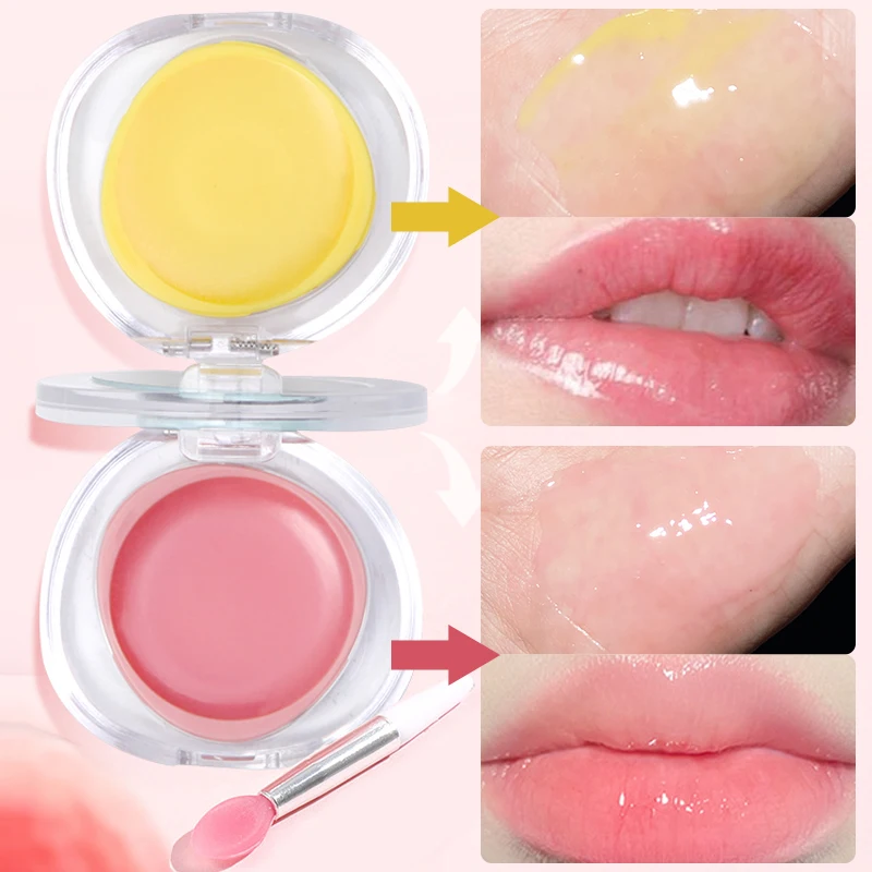 2-in-1 Lippenbalsam Feuchtigkeitsspendend Hydratisierend Anti-Riss Lippenmaske Lippenbalsam