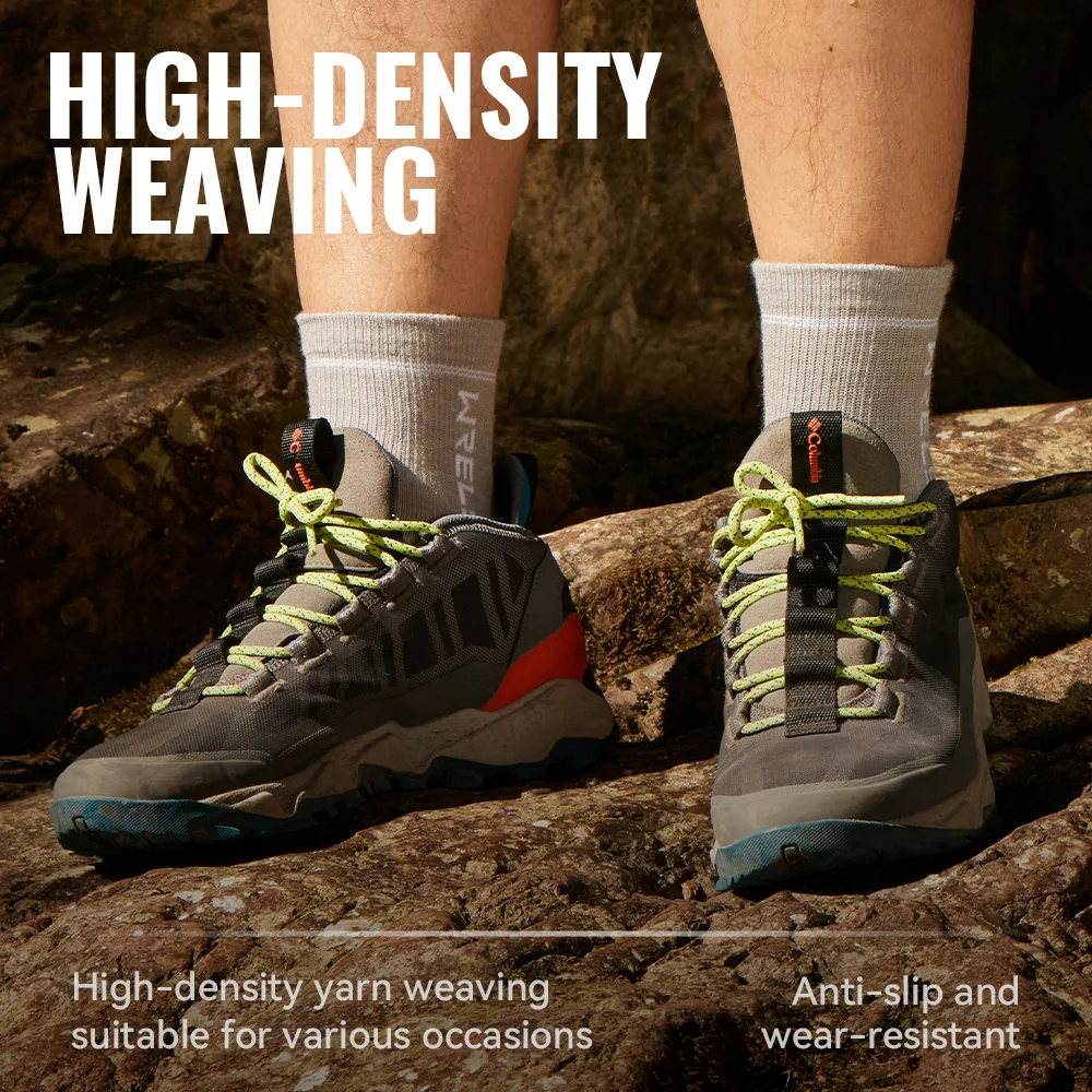 WRELS 1/2/3Pairs ميرينو جوارب من الصوف. سميكة جوارب للمشي لمسافات طويلة الجوارب الحرارية الرطوبة فتل الجري التنزه المضادة للانزلاق الشتاء جوارب من الصوف. #5