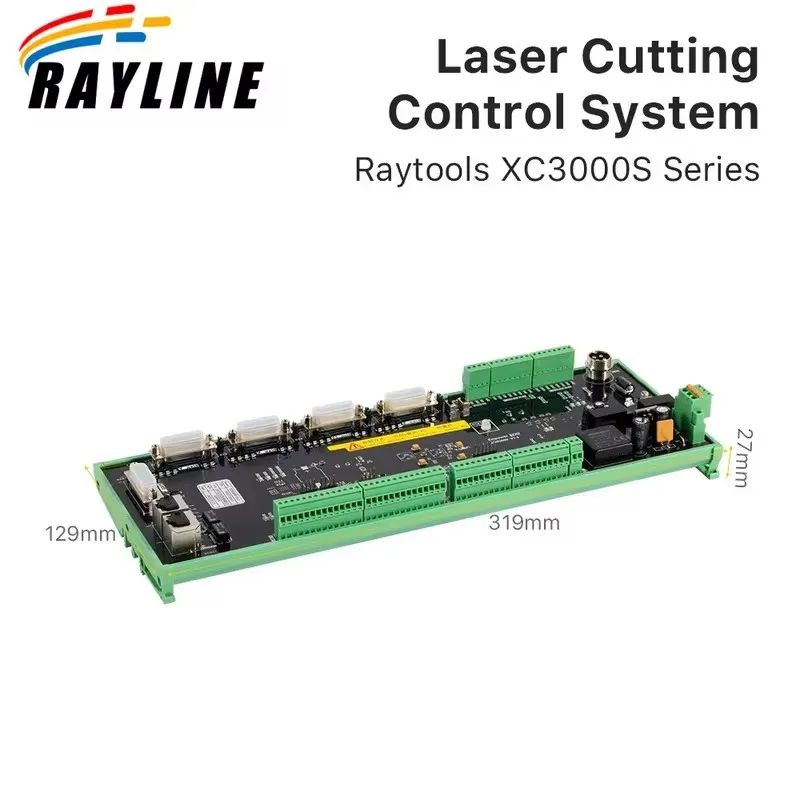 Raytools XC3000S Series Laser Cutting System Pulse/EtherCAT Laser Cutting Machine Control System for Metal Cutting