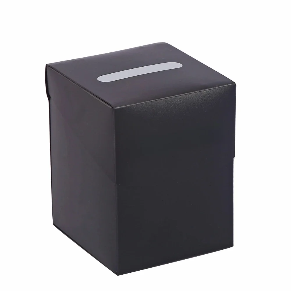 Boîte de cartes à collectionner pour plus de 100 cartes de Baseball, boîte de rangement pour cartes à jouer, étui de transport pour fournitures de jeux de fête en famille