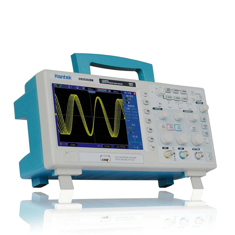 Hantek DSO5202BM Digital Storage Oscilloscope 2 Channels 200MHz 1GSa/s 7