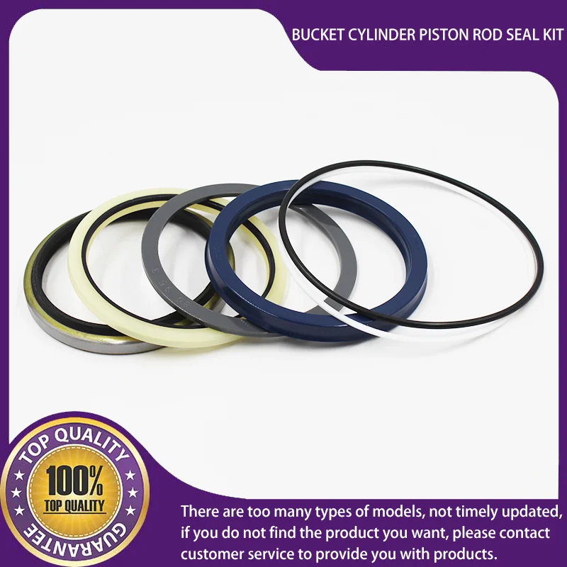 YB01V00004R100 BUCKET CYLINDER PISTON ROD SEAL KIT FOR KOBELCO HEAVY EQUIPMENT  SK200SRLC, SK200SR CYLINDER ASSY, BUCKET