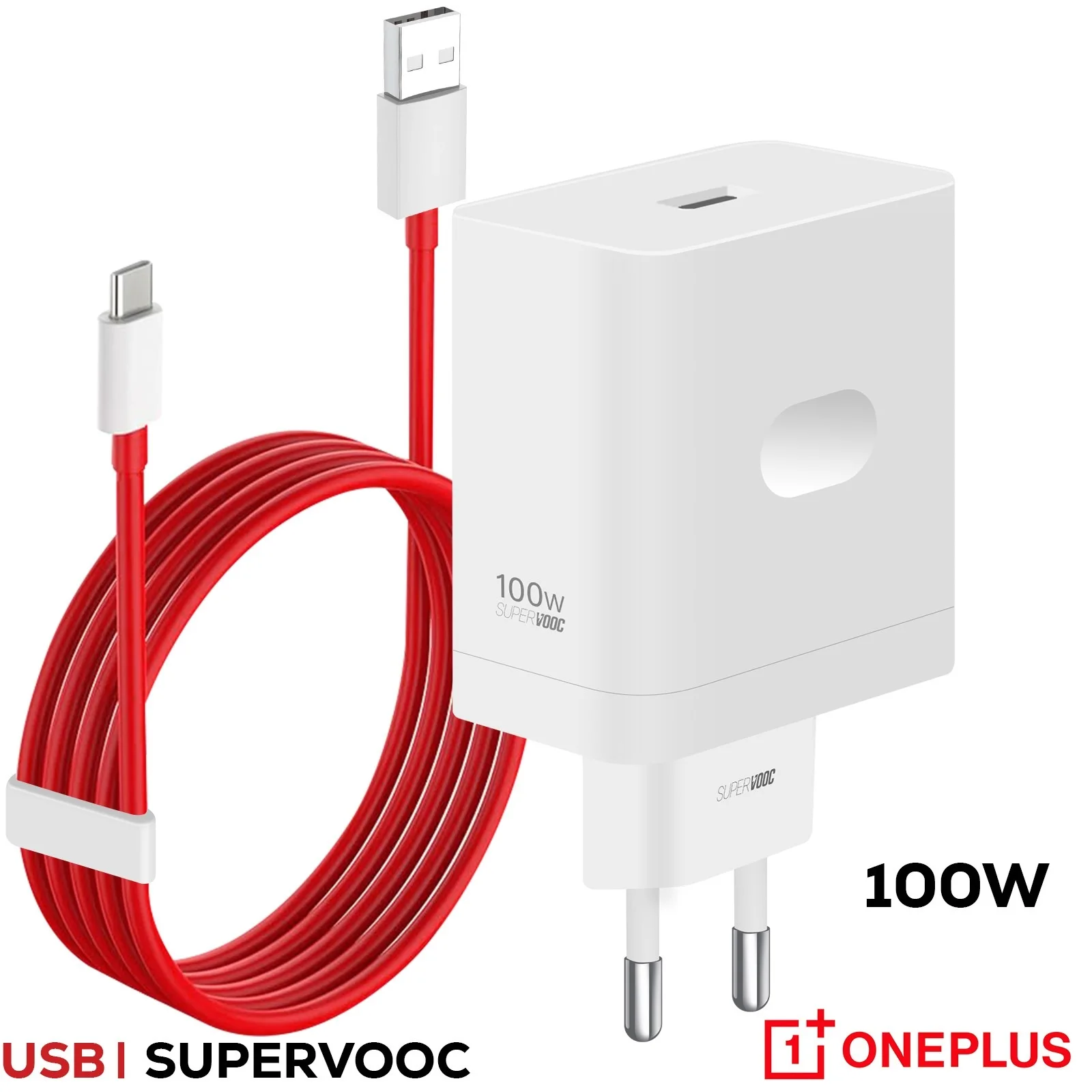 100W Original Charger Oneplus 10 11 12 13 13R Pro Supervooc Fast Charging Adapter USB C Cable for Oneplus Nord 5 4 Ace
