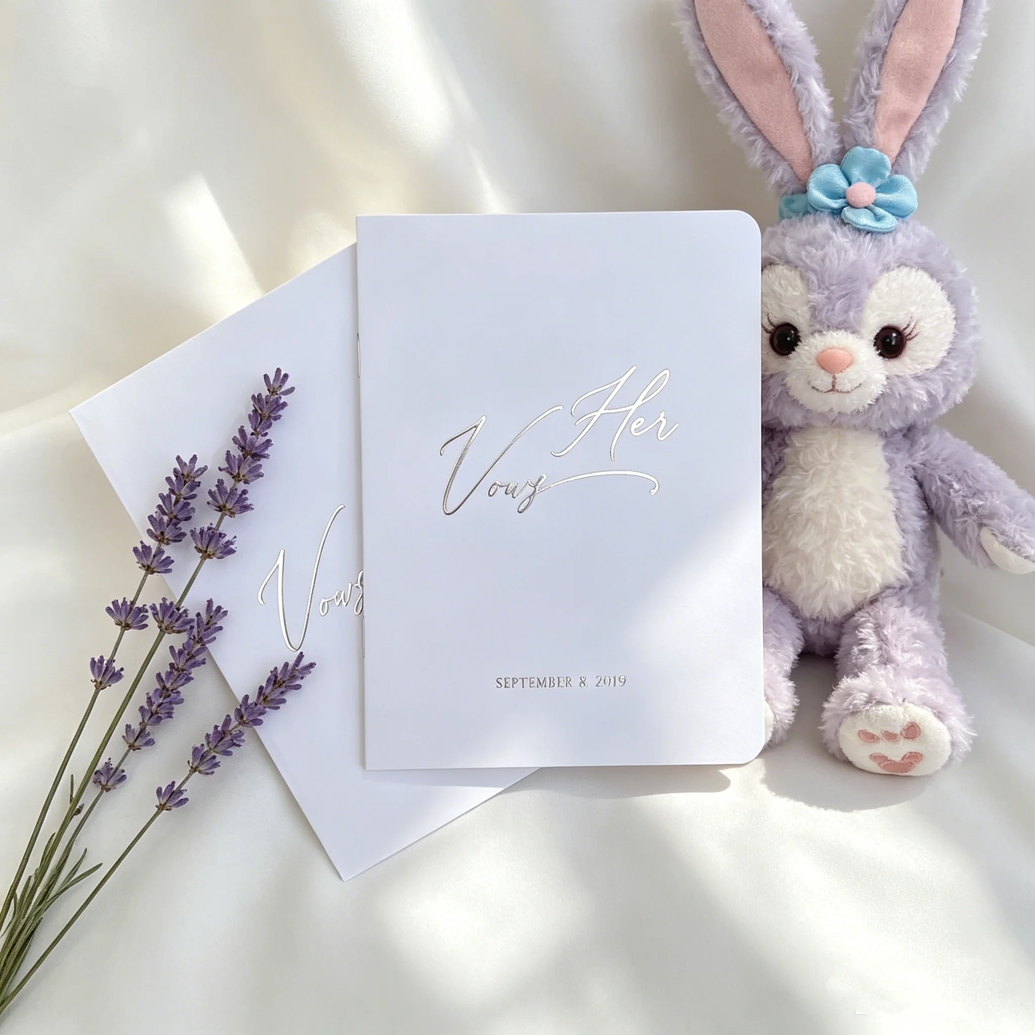 カスタムゴールド箔押し結婚誓約書セット-花嫁と花婿の誓約書-結婚式＆誓約再結納用