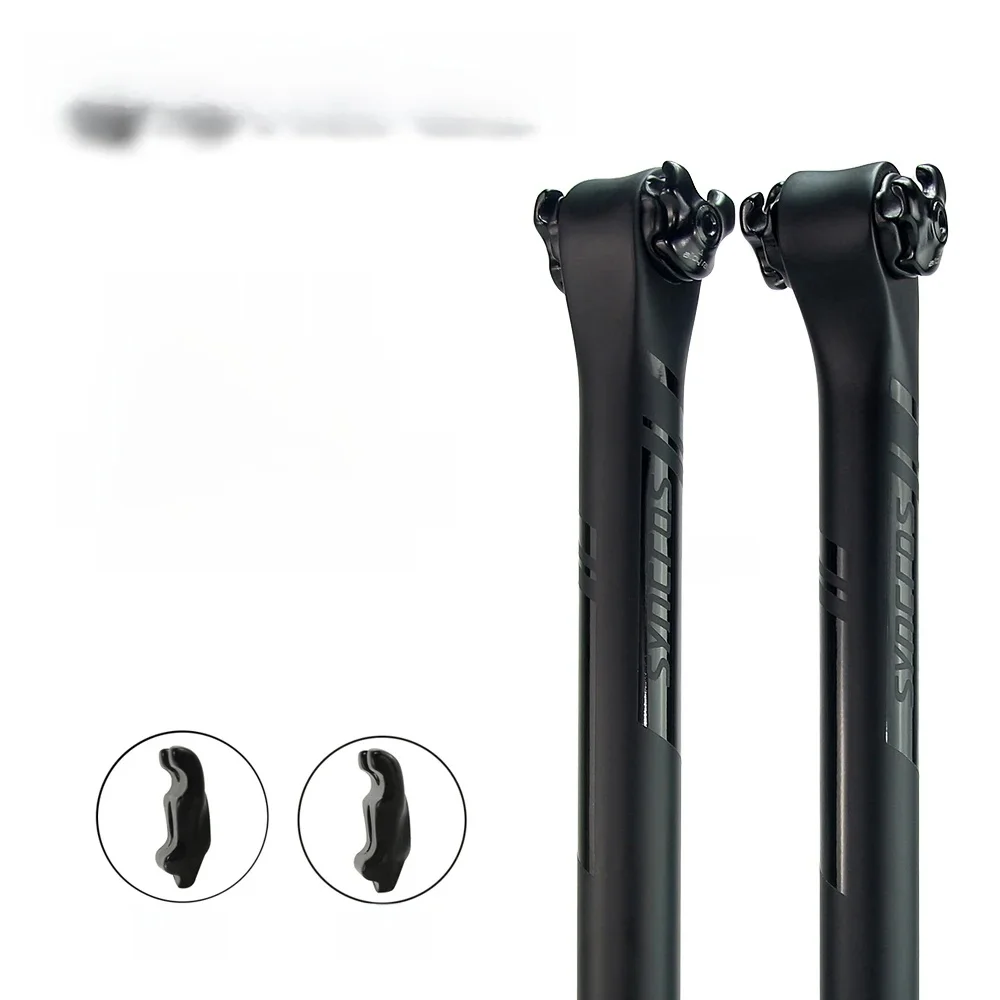 AliExpress syncros Syncros Carbon Fiber Bike Seatpost MTB/Road Bicycle Seat Tube 0°/20° Alloy Rail 7x9/7x7 Diameter 27.2/30.8/31.6mm