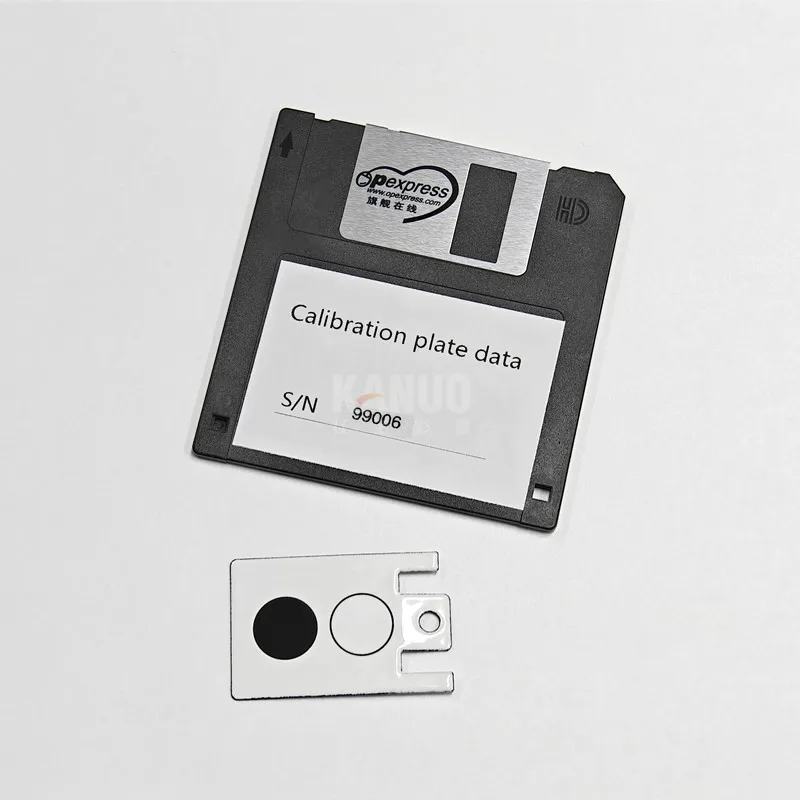 แผ่นพลาสติกปรับเทียบฟลอปปี้ดิสก์เซรามิก Z021441/Z028442สำหรับ noritsu QSS 32/33/34/35/24Pro minilabs