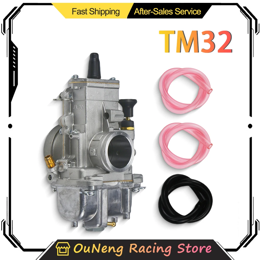 

32mm Carburetor For Yamaha Honda Mikuni Kawasaki Suzuki 2/4 Stroke Engine Motorcycle Accessories Motorcycle Carburetor TM32