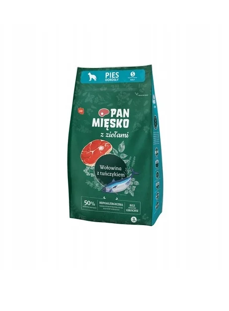 Mr Meat con hierbas de ternera con atún S 3 kg