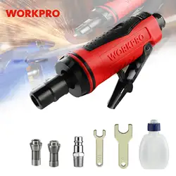 WORKPRO-amoladora neumática de 1/4 pulgadas, herramientas neumáticas de grabado, pulido, corte, 25000RPM