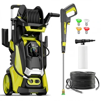5000 PSI 3.6 GPM Electric Pressure Washer with Touch Screen & Foam Cannon 1