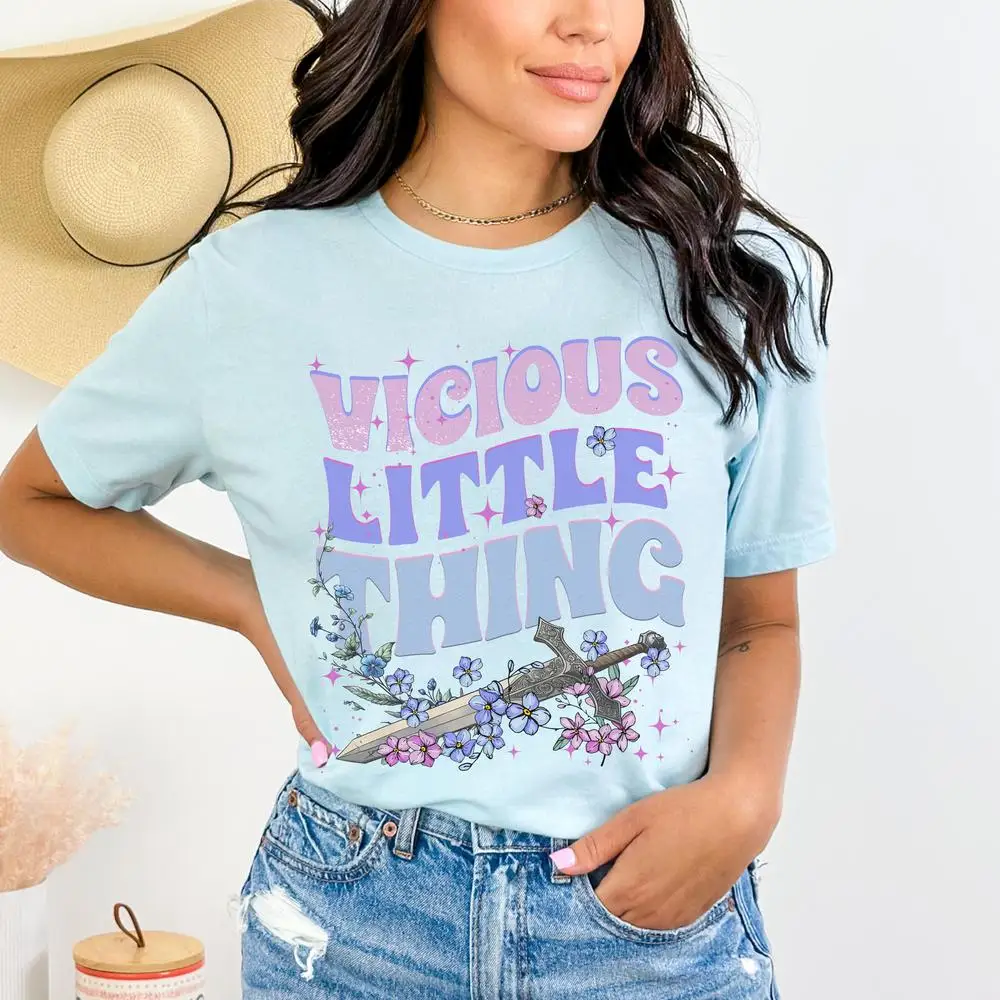 Vrouwen Katoenen T-shirt Powerless Book Club Shirt Kai Azers Reckless Romantiek Fantasy Roman voor Boekenliefhebbers Mode Crop Tops