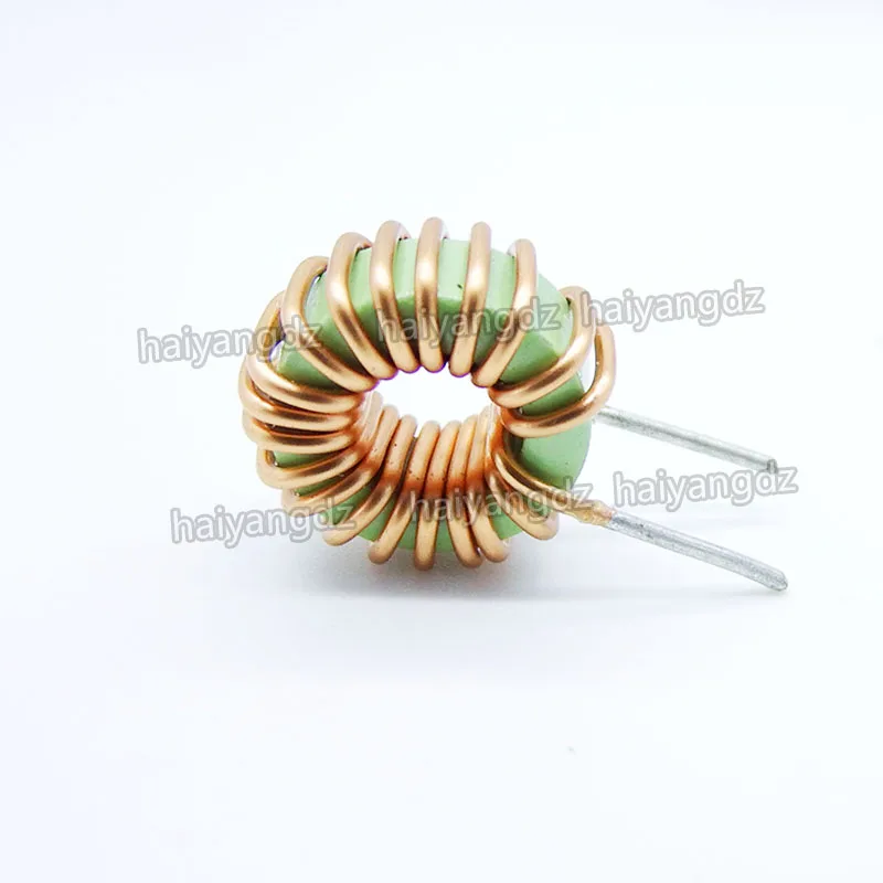 13mm-10uH/ 15uH /18uH 8A 0.9 garis 5052 cincin biru dan hijau cincin magnetik induktor mode diferensial