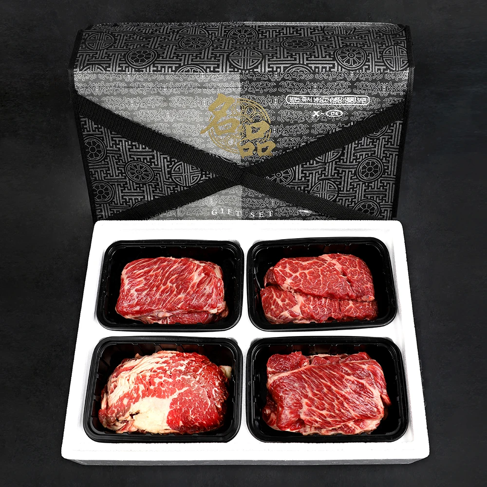 6 Kinds of gift set of properly made practical meat