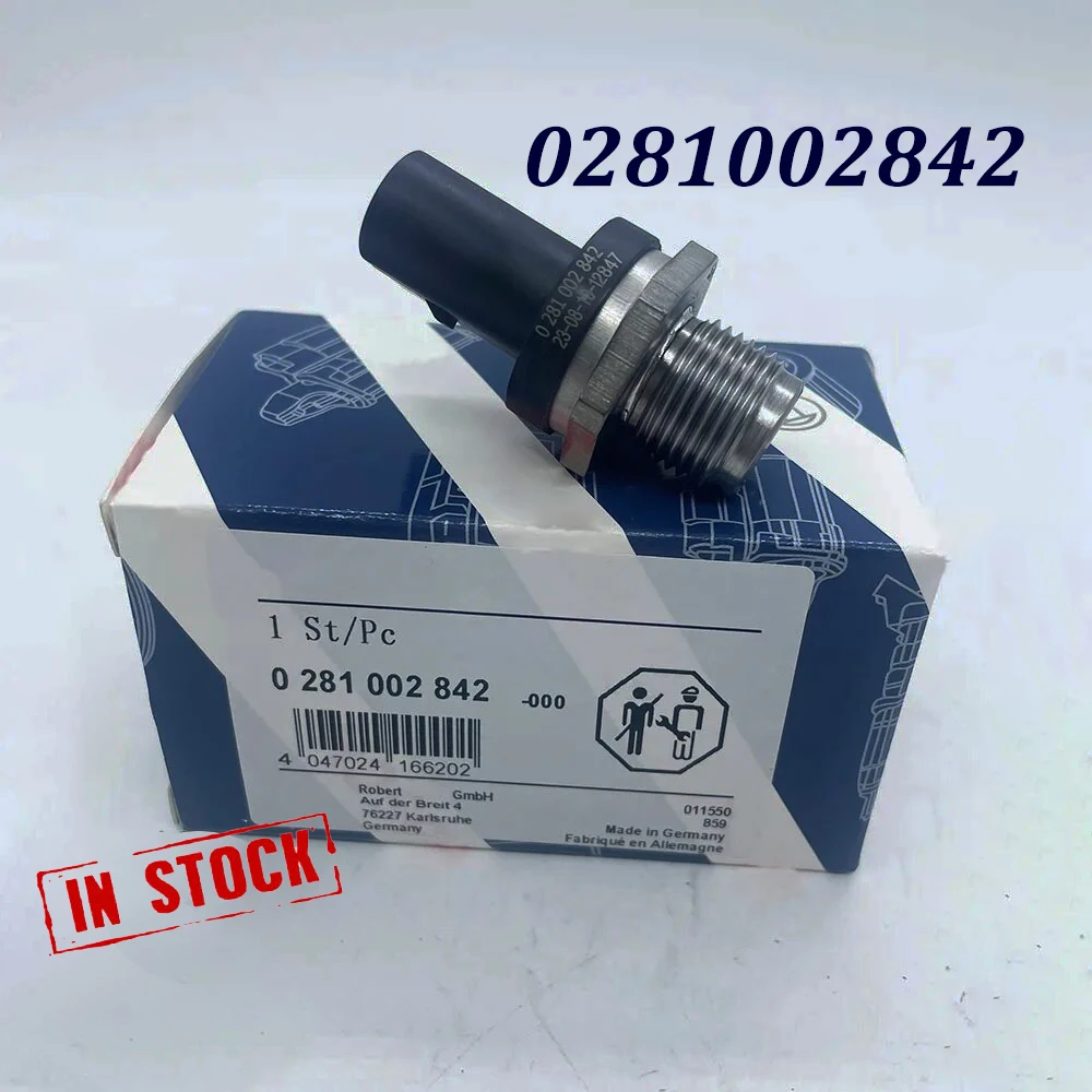 NEW 0281002842 Fuel Injection Pressure Sensor 0281002843 281002842 For D-odge Sprinter 3500 Benzz E-CLASS S-CLASS