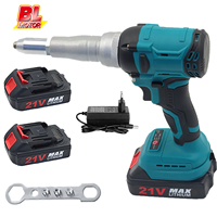 20000N  Brushless Electric Rivet Gun Cordless Rivet Nut Gun 720W Drill Insert Power Tool For Makita 18V Battery Pin