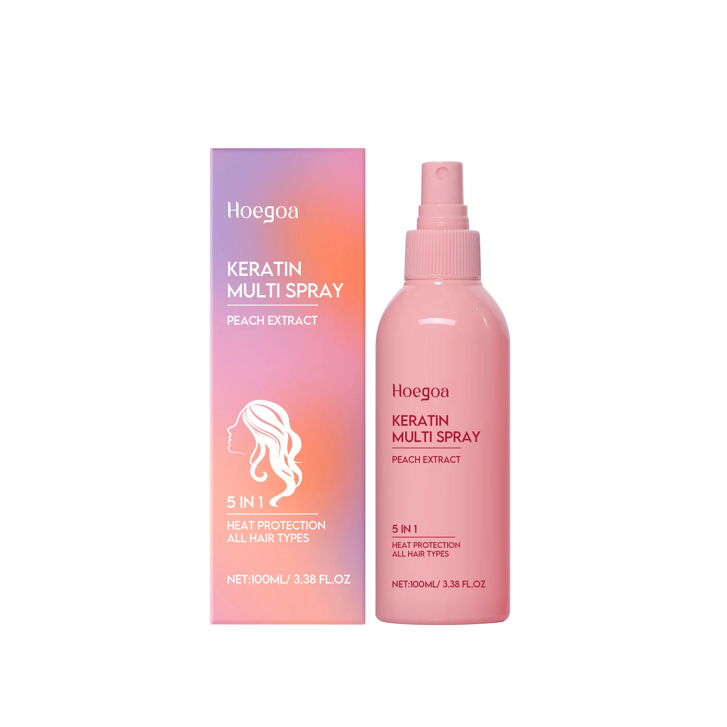 Keratin Hair Spray Leave-In Co - Hair Care Heat Protectant review and price