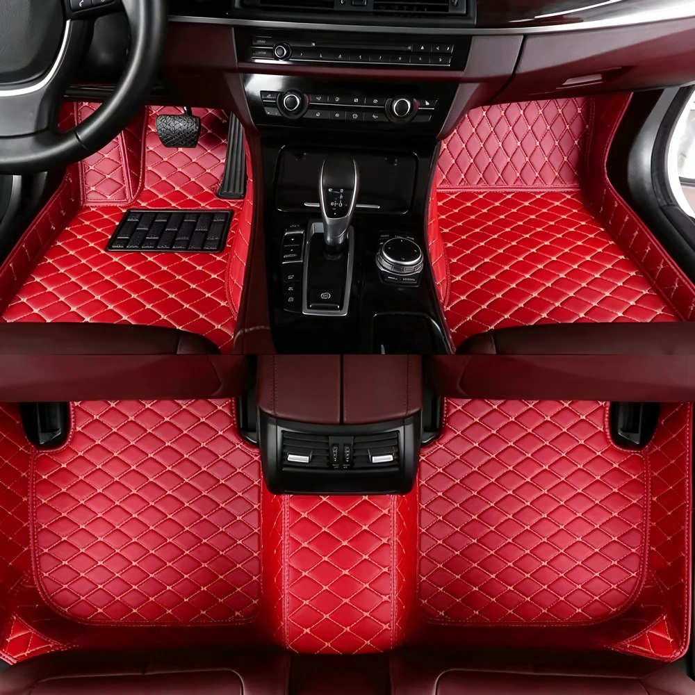 Tapis de sol de voiture en cuir 3D Surround, pour Skoda Octavia Scout Ambition NX 1.5L 2020-présent, 5 places, antidérapants, résistants aux intempéries, résistants à l'usure