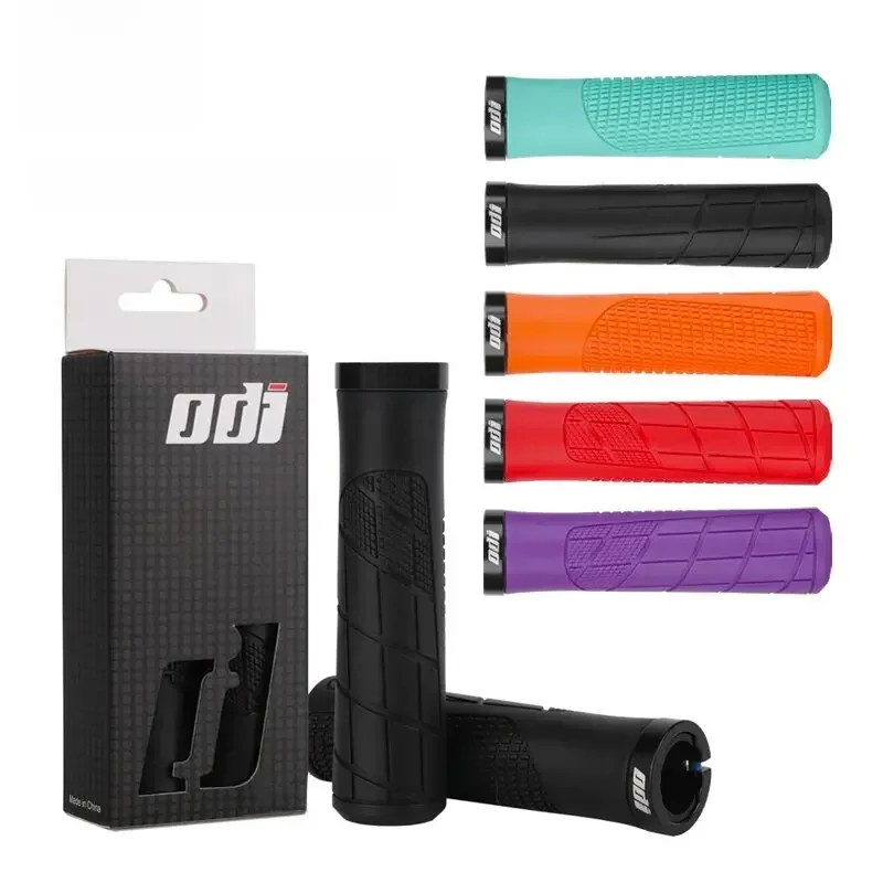 AliExpress ODI Grip Silicone Bike Grips Ergonomic Mountain Bike Handlebar Cuff Soft Shockproof MTB Handle Cuffs Grips Bicycle Accessories