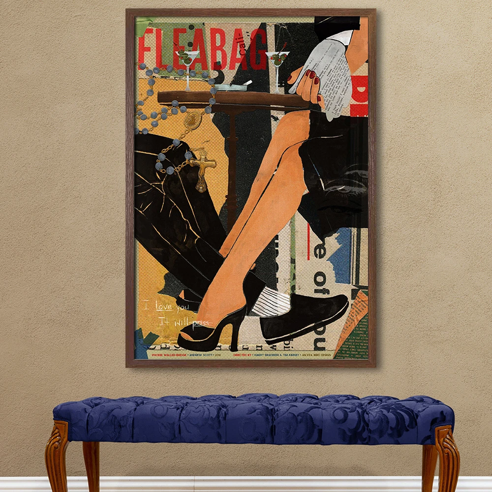 Fleabag Poster Classic Movie Wall Art Canvas Painting Prints I Love You It Will Pass Picture for Living Room Home Decor Cuadros